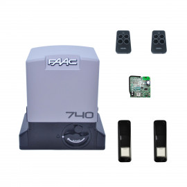 Комплект автоматики для откатных ворот Faac 740 KIT